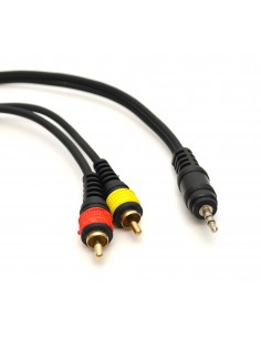Cablu profesional JACK (3,5mm) - 2xRCA - 1,5m