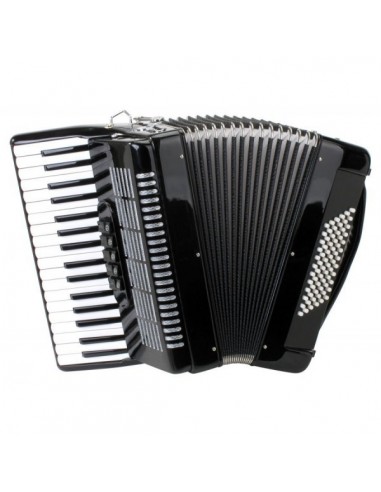 Classic Cantabile 72 Bass Accordion "Secondo" Black