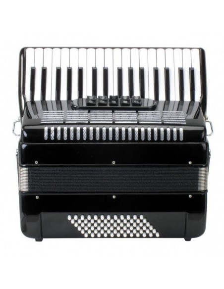 Classic Cantabile 72 Bass Accordion "Secondo" Black