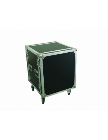 Rack Amplificatoare D.S.E. Anti-Shock 12U (Roti+Capace)