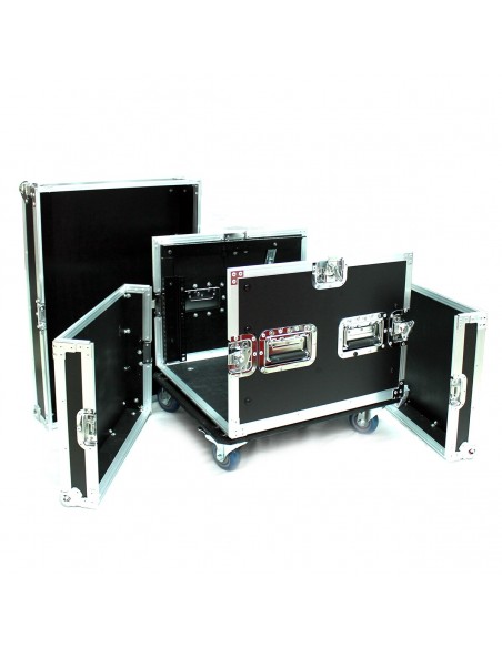 Rack combo mixer 19" 6U cu roti