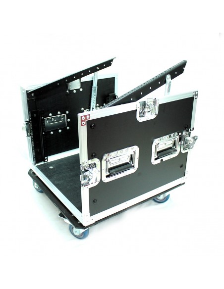 Rack combo mixer 19" 6U cu roti