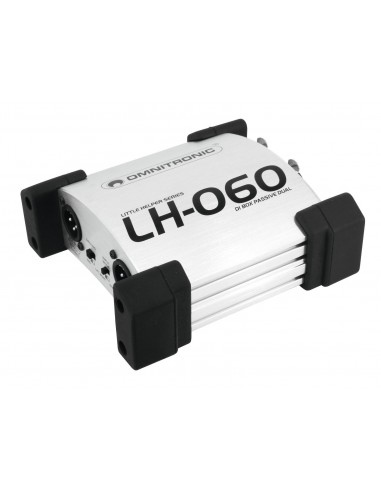 OMNITRONIC LH-060 PRO Passive dual DI-Box