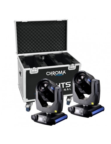 XLights Professional Chroma Hybrid 7R + Case transport