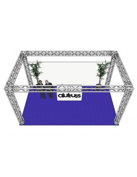 Stand schela QUADLOCK 6082 dreptunghiular 7x4x3.5m (LxAxH)