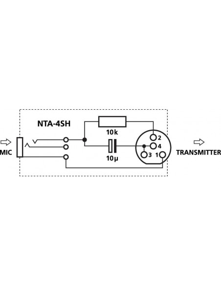 StageLine NTA-4SH - adaptor