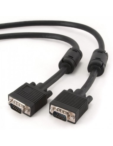 CABLU VGA - VGA 15 M, ECRANAT, NEGRU