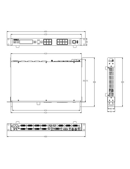 Videoprocesor RGB Link X1Pro e