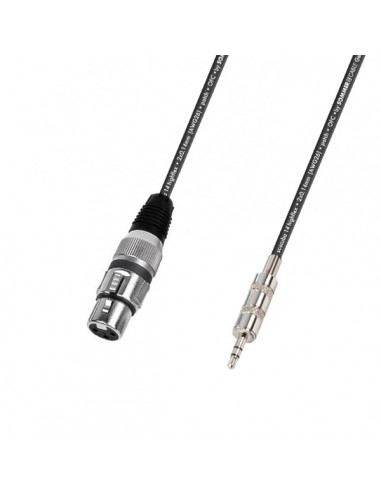 Cablu Jack 3.5 - XLR mama 3m Scuba...