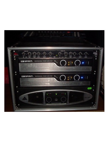 Rack Amplificatoare D.S.E. 6U + Capace