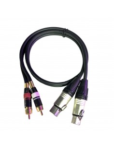 Cablu 2 x RCA - 2 x XLR...
