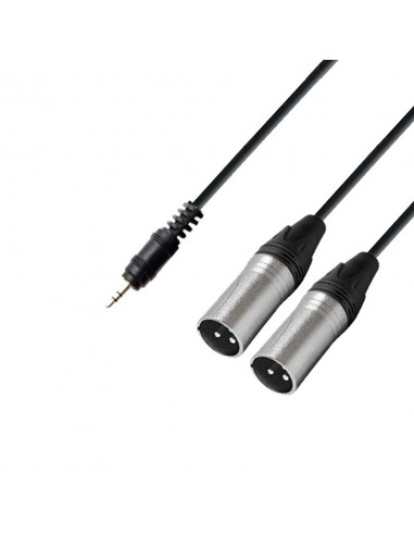 Cablu Jack 3.5mm x 2XLR Tata 1,5m