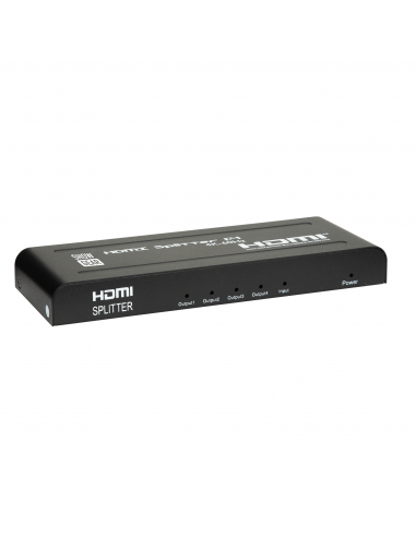 Showgear HDMI 2.0 Splitter 1 in 4 out