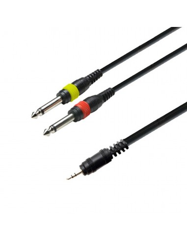 Cablu profesional Jack 3.5mm - 2 Jack...