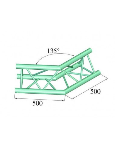 ALUTRUSS TRILOCK 6082AC-22 - Unghi 120°